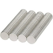 ALEKO 100MG35R12X3 Multipurpose Small Round Neodymium Magnet, 12X3 mm