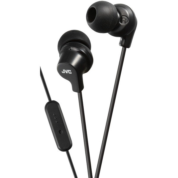 Jvc® Inear Headphones With Microphone (black)