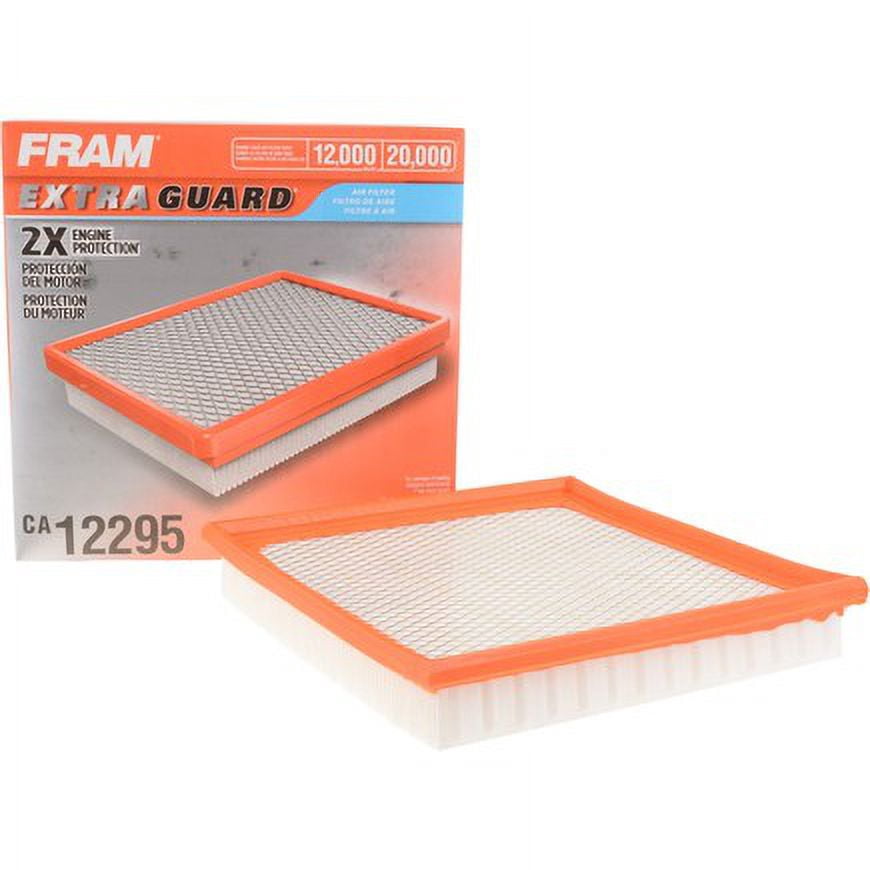 FRAM CA12295 Double Maximum Protection, Easy Installation Engine Air Filter