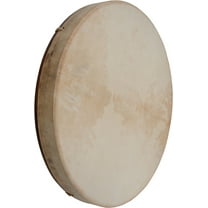 18" RED CEDAR WOOD FRAME DRUM w/ BEATER PRETUNED GOATSKIN HEAD
