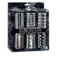 thumbnail image 2 of Sex toy Gift Set bundle of Crystalline TPR Cock Sleeves, 6 Pack, Clear And Icon Brands Flirt finger Butterfly, Finger Vibrator, Pink, 2 of 5