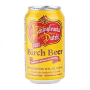 PA Dutch Birch Beer, Protected With High-Density Foam, Favorite Amish Drink, 12 Oz. Cans (Case of 24)