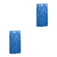 thumbnail image 4 of kurtrusly Foil Made Fringe Curtain For Graduation Party Decorations Birthday Party Decorations Tinsel Curtain Party Backdrop Dark Blue 2Set, 4 of 5
