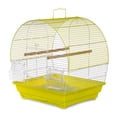 thumbnail image 4 of Prevue Pet Products Soho Dome Top Roof Chartreuse & White Bird Cage SP41613C/W, 4 of 6