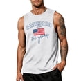 thumbnail image 2 of American Flag Tank Tops for Men 4th of July Shirts USA Muscle Sleeveless Shirt Patriotic Tank Tops, 2 of 4