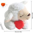 Heart Beat Dog Anxiety Relief Plush Toy Pet Comfortable Behavioral ...