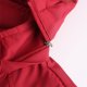 thumbnail image 5 of Moda casual mujer invierno sólido con capucha cordón cintura cremallera acolchado abrigo blusa Fridja  po128, 5 of 7