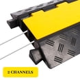 thumbnail image 3 of Protector de cable Ramp YELACK Rubber 2 canales 30,71 x 9,45 x 4,3 cm, 3 of 7