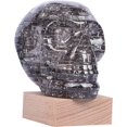 thumbnail image 4 of Calavera 3D de Crystal Puzzle con base iluminada SIRPERICE, color gris, 4 of 6