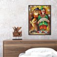 thumbnail image 4 of Cuadros Decorativos 5D DIY Diamond Painting Full Round Drill Payaso y Cat Rhinestone (B6190) Likrtyny embutido en tela, 4 of 6