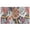 Pioneer Flower Floral-2, variant on Pioneer Flower Floral Print Pattern Door Rugs,Washable Non Slip Door Mats Indoor,Decorative Door Mats,Entry Mat Indoor for Entrance,Bedroom,Kitchen,Bathroom,17"x30"