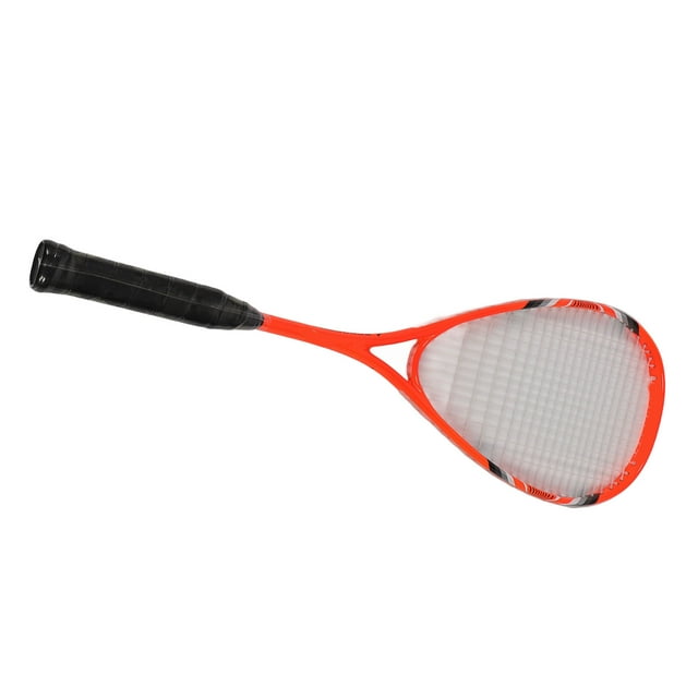 Squash Racket, Lightweight Oversized with Transparent Strings Pre Tensioned Oversized Racket Face Precision and Power Versatile for Squash Courts Parks Beach