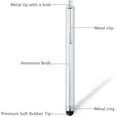 thumbnail image 4 of Stylus Pens for Touch Screens, 12 Pack Capacitive Touch Screen, 4 of 5