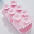 thumbnail image 1 of SNNROO 1pc Silicone Shower Bracket Relocatable Suction Cup Shower Head Holder Wall Mount Removable Handheld Showerhead Holder Wall Rack Stand Without Drilling Adhesive Mount Bracket For B, 1 of 5
