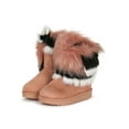 thumbnail image 5 of Asymmetrical Fur Round Toe Flat Winter Boots 19846, 5 of 5