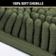 thumbnail image 2 of Alfombra de baño H.VERSAILTEX Loden Soft Shaggy Chenille 50 x 80 cm, 2 of 6