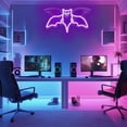 thumbnail image 4 of Ltdhehe Neon Halloween Bat For Events And Parties Festive Light Up For Celebrations Unique And Eye Catching Party, 4 of 4