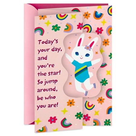 Hallmark Birthday Card for Girl (Today's Your Day and You're the Star)
