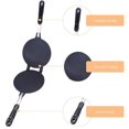 thumbnail image 4 of Waffle Cone Maker, Nonstick Waffle Cone Making Mold Kitchen Gas Baking Tool Mould for Home, Kitchen Restaurant 17cm, 4 of 5
