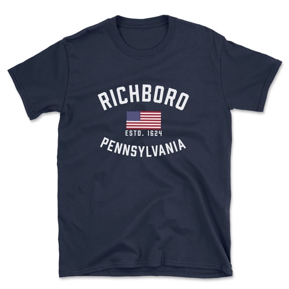 Richboro Pennsylvania Patriot Men's Cotton T-Shirt