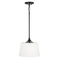 thumbnail image 6 of Capital Lighting 248911AD Presley 12" Wide Semi-Flush Ceiling Fixture - Brass, 6 of 7
