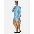 thumbnail image 3 of Mens Desginer Silk Blend Printed Indian Bollywood Ethnic Wear Kurta Harems, 3 of 5