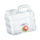 thumbnail image 5 of Contenedor de agua con grifo, botella de agua para acampar transparente, portátil, grande, 7,5 L, cuadrada, para picnics, 5 of 9