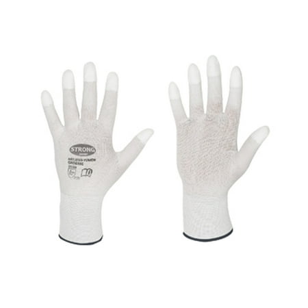 

Work gloves with PU fingertips for goldsmiths and watchmakers for polishing M