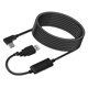thumbnail image 4 of Cable USB a USB C/Transferencia de datos/Cable de carga rápida/Cable de enlace de carga de 5 Gbps Negro, 4 of 7