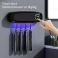 thumbnail image 6 of Electric Toothbrush Holder Intelligent Drying And UV Sanitizer With Hole Wall Mounted Toothbrush Cup For Bathroom Vanity Toothbrush Holders, 6 of 9