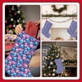 thumbnail image 7 of Sikiie Blue Flower Skull Christmas Stockings,18 Inches Christmas Stockings Xmas Hanging Stockings for Family Christmas Decorations & Gifts, 7 of 7