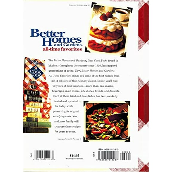 Pre-Owned Better Homes and Gardens All-Time Favorites (Better Homes & Gardens) (Hardcover) 0696211289 9780696211287