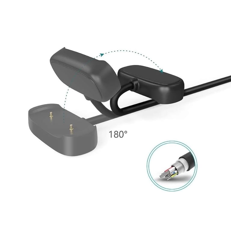 JZK Cavo Di Ricarica Magnetico Per Smartwatch – Compatibile Con Amazfit GTS 2, GTR 2, T Rex Pro, Bip 3, Zepp E, E Altri, 2 Pin, Lunghezza 1 Metro
