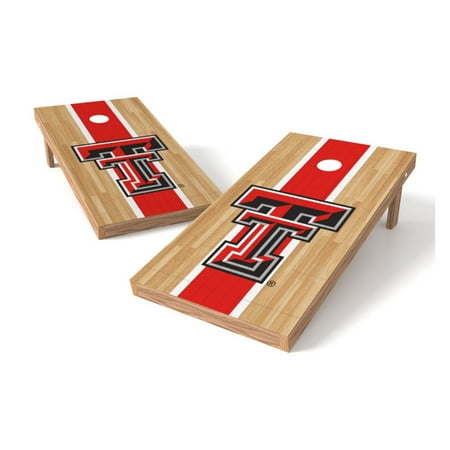 Texas Tech Red Raiders Bag - TTXL Shield Hardwood College Texas Tech Red Raiders Bean Bag Toss Game
