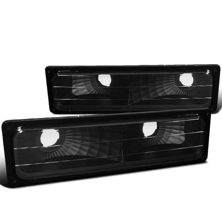 1994 Gmc G-3500 Van - Spec-D Tuning 1988-1998 Chevy Gmc C/K Silverado Sierra Bumper Lights 1988 1989 1990 1991 1992 1993 1994 1995 1996 1997 1998 (Left + Right)