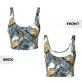 thumbnail image 6 of Goofa Cartoon Squirrel on Branch Printed Sports Bras for Women, High Impact Running Bra Workout Crop Tank Tops Longline Sports Bra Push up-XX-Large, 6 of 9