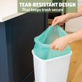 thumbnail image 3 of Compostable 10-15 Gallon Garbage Bag, Heavy Duty Eco Friendly Tall Trash Bags, Biodegradable Waste Basket Bin Liner Sack for Kitchen, 60 Count, 3 of 4