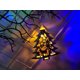 thumbnail image 5 of Guirnalda De Luz Interior - Alumbrado Navideño - Blanco Cálido 1,65 M 10 Para Árbol De Navidad O Interior - Alumbrado Navideño Kuyhfg Sin marca, 5 of 5