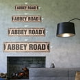 thumbnail image 2 of ABBEY ROAD Vintage Plastic Street Sign new signs great UK song | Indoor/Outdoor |  18" Wide, 2 of 4