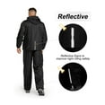 thumbnail image 4 of Off Road Ventures Rain Suits for Men Waterproof Breathable Packable Rain Gear with Hood for Hiking (Jackets and Pants), 4 of 6