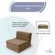 thumbnail image 4 of Funda Extra Sofá Cama Cozy Individual marron, 4 of 7