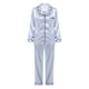 thumbnail image 5 of Pijama Prolriy para mujer, conjunto de manga larga con botones, ropa de dormir suave, ligera, cómoda, pantalones largos, ropa de estar en casa, conjuntos de pijama para mujer, conjuntos de estar en, 5 of 5