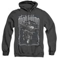 thumbnail image 1 of Batman Nightwing Biker Adult Heather Hoodie Sweatshirt Black, 1 of 1