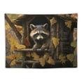 thumbnail image 5 of ONETECH Raccoon Tapestry Wall Cute Animal Tapestry Large Tapestry Raccoon Background Animal Tapestry Wall Hanging, 5 of 7