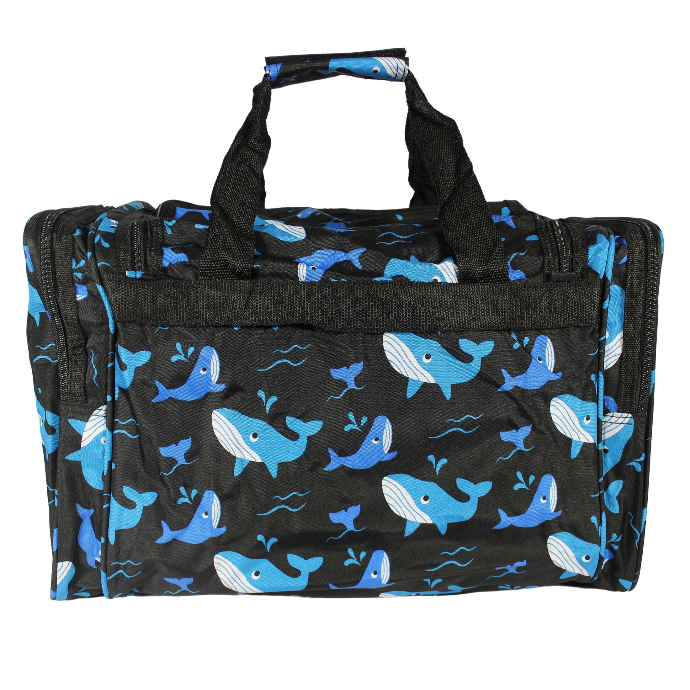CalBags Animal Prints 19-inch Duffel Bag, Whale