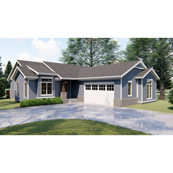 Advanced House Plans: Builder Ready Blueprints | Turnberry 29524 | 1 Story Plan