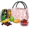 thumbnail image 3 of Disketp Orchids Flowers Bolsa Térmica Estampada, Bolsa Térmica Aislante para Almuerzo, Playa y Campamento, 3 of 6