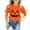 Orange#183, variant on LIIPEE Girls Shirts Halloween Cartoon Pumpkin Printed Short Sleeve Round Neck Tshirt Top Toddler Stylish Daily Tee Shirts,Beige,1-2 Years