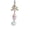 Pink, variant on Bag Pendant Lightweight Mini Cat Furry Ball Charm Key Chain with Bow Decoration Mobile Phones Keychains Gift Accessory