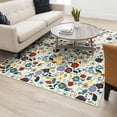 thumbnail image 4 of Mohawk Home Lane Garden Tufted Area Rug, Multi, 6' X 9', 4 of 9